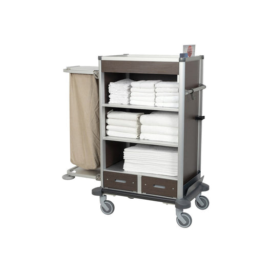 Ascolia Housekeeping Cart TAURO 650/1, Compact