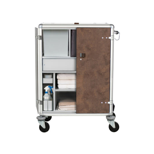 Ascolia Housekeeping Cart GULLIVER 800, Wenge Oak
