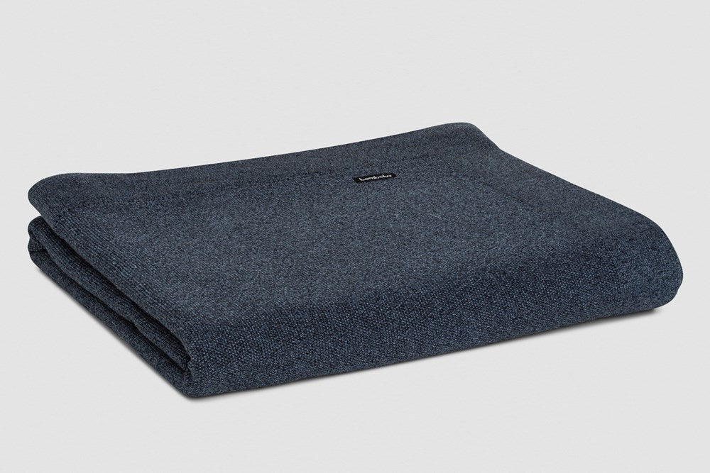 Bemboka Throw Soft Cotton, Trieste Knit, Sofa/Lounge, Ink Marl