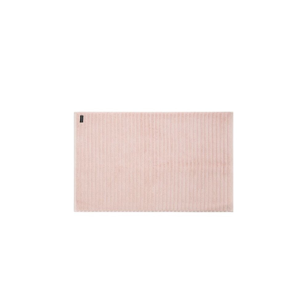Bemboka Bath Mat, Rib Weave, 100% Cotton, 1200gsm, Blush