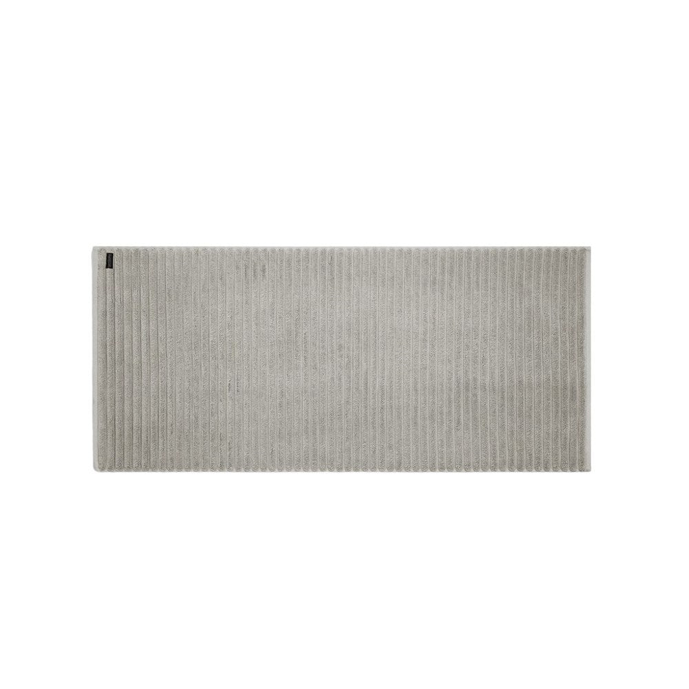 Bemboka Long Bath Mat, Rib Weave, 100% Cotton, 1200gsm, Linen