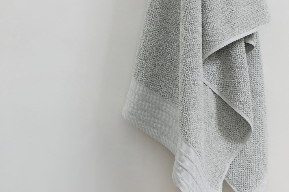 Bemboka Hand Towel, Jacquard Weave, 100% Cotton, 650gsm, Dove