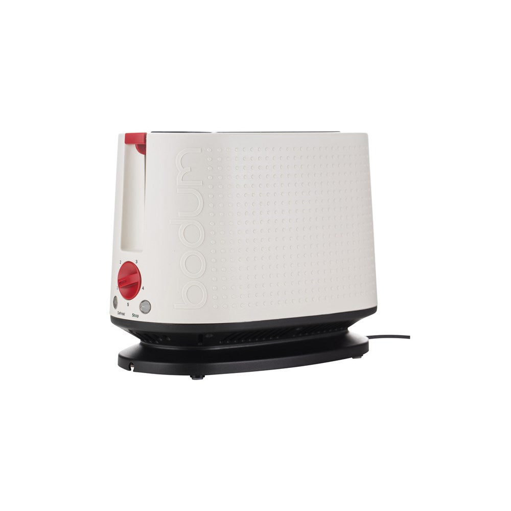 Bodum 2-Slice Toaster Bistro, 800W, White