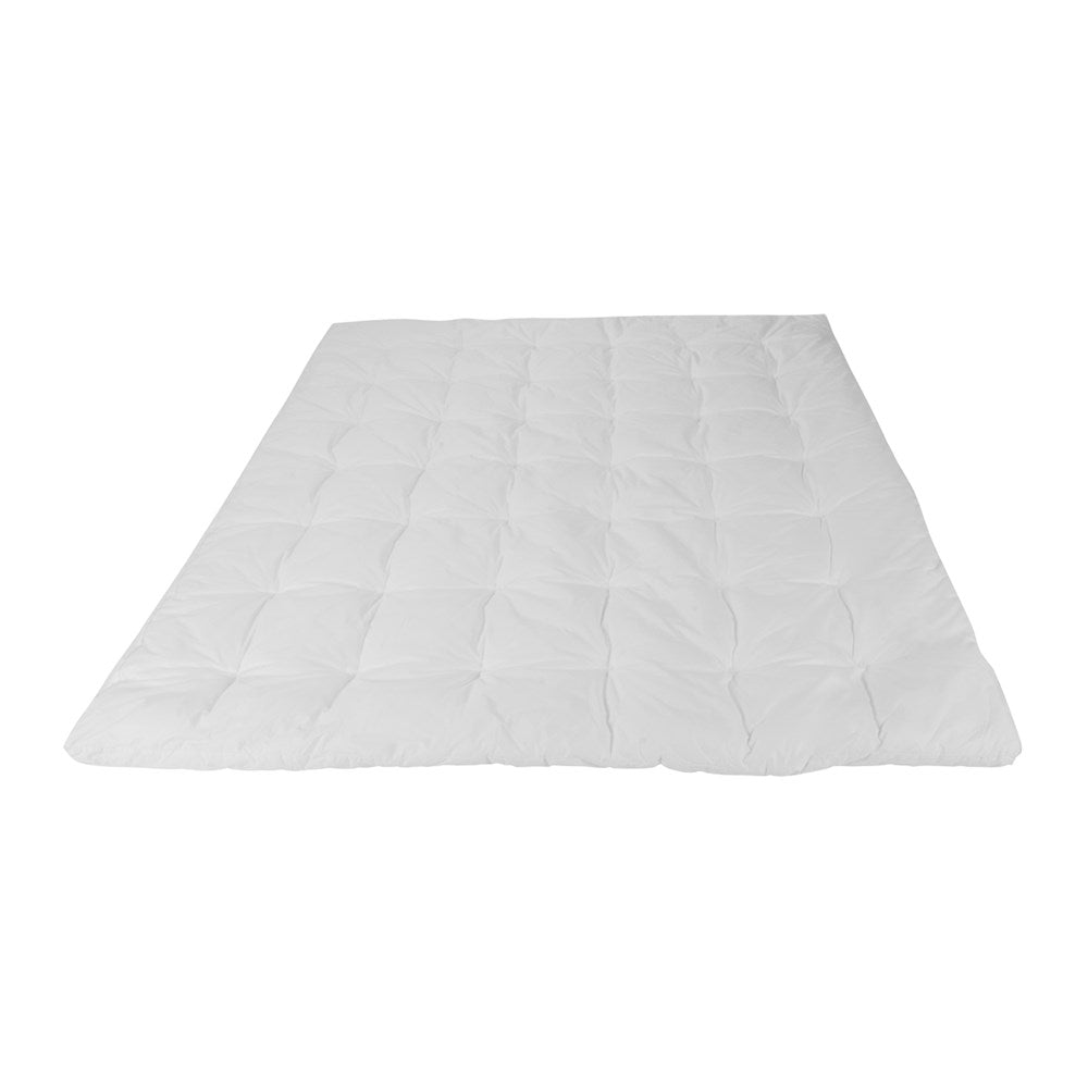 Downia Mattress Topper Feather Bed, 10/90 Duck Down/Feather, Single, 2530g