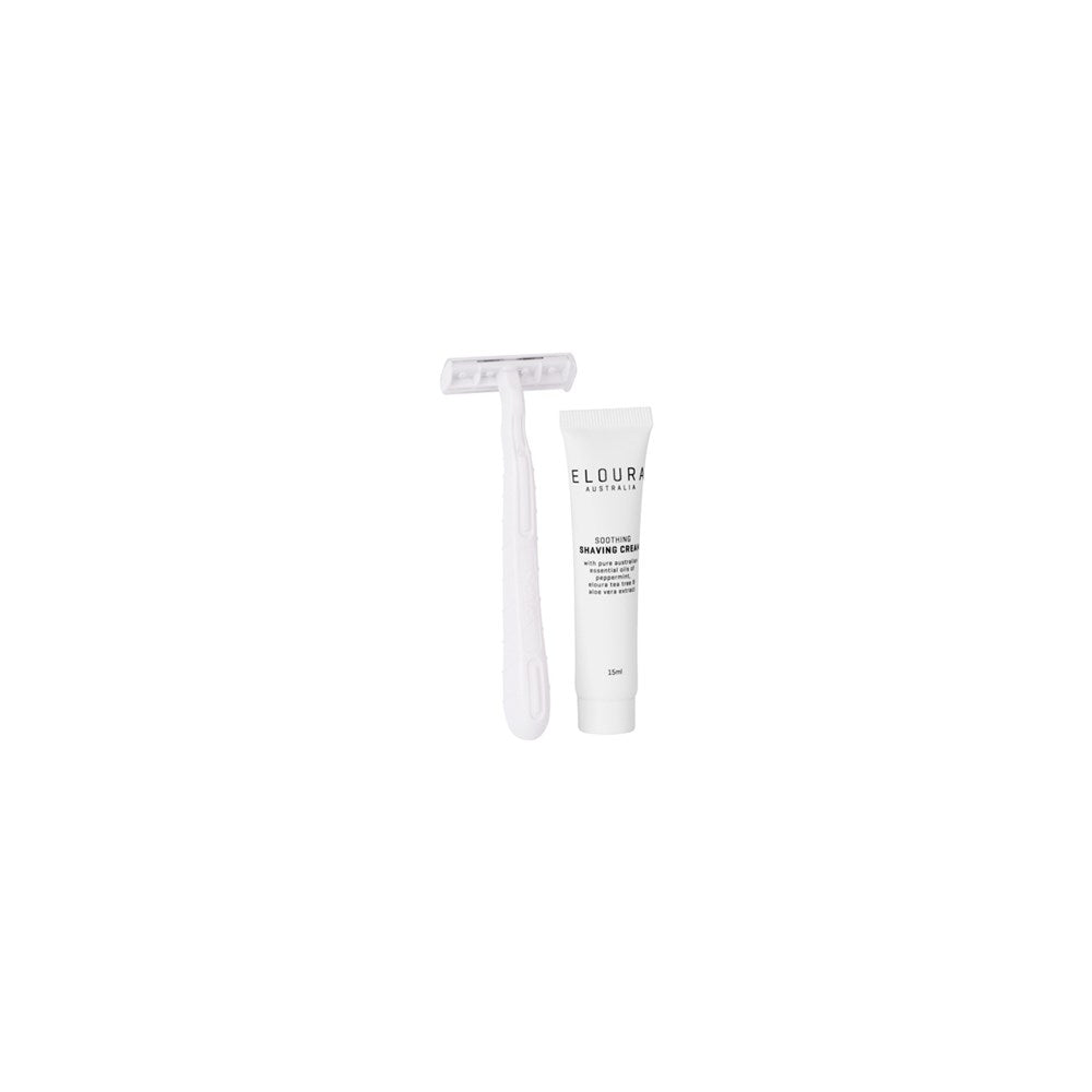 Eloura Australia Premium Shaving Kit, White Box