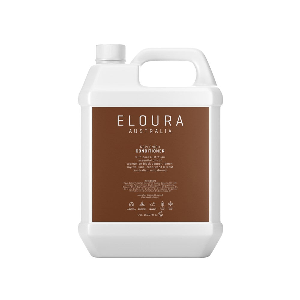 Eloura Australia Amber Replenish Conditioner Bulk Refill, 5L