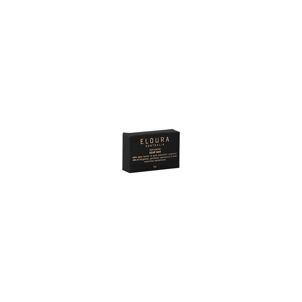 Eloura Australia Softening Soap Bar, Black Box, 30g
