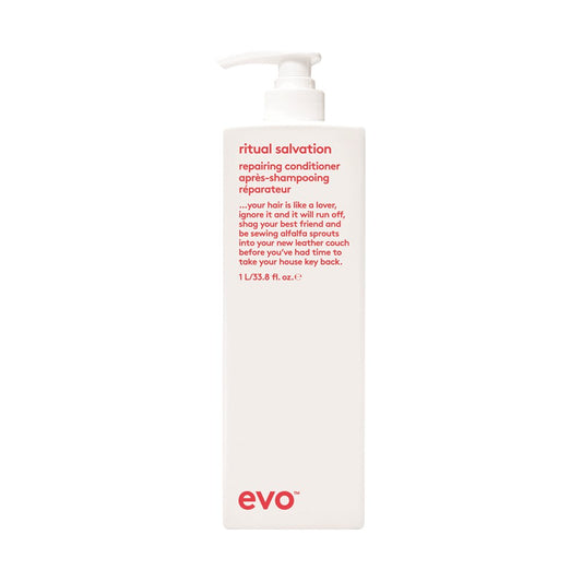 evo Ritual Salvation Repairing Conditioner in Pump Dispenser, 1L