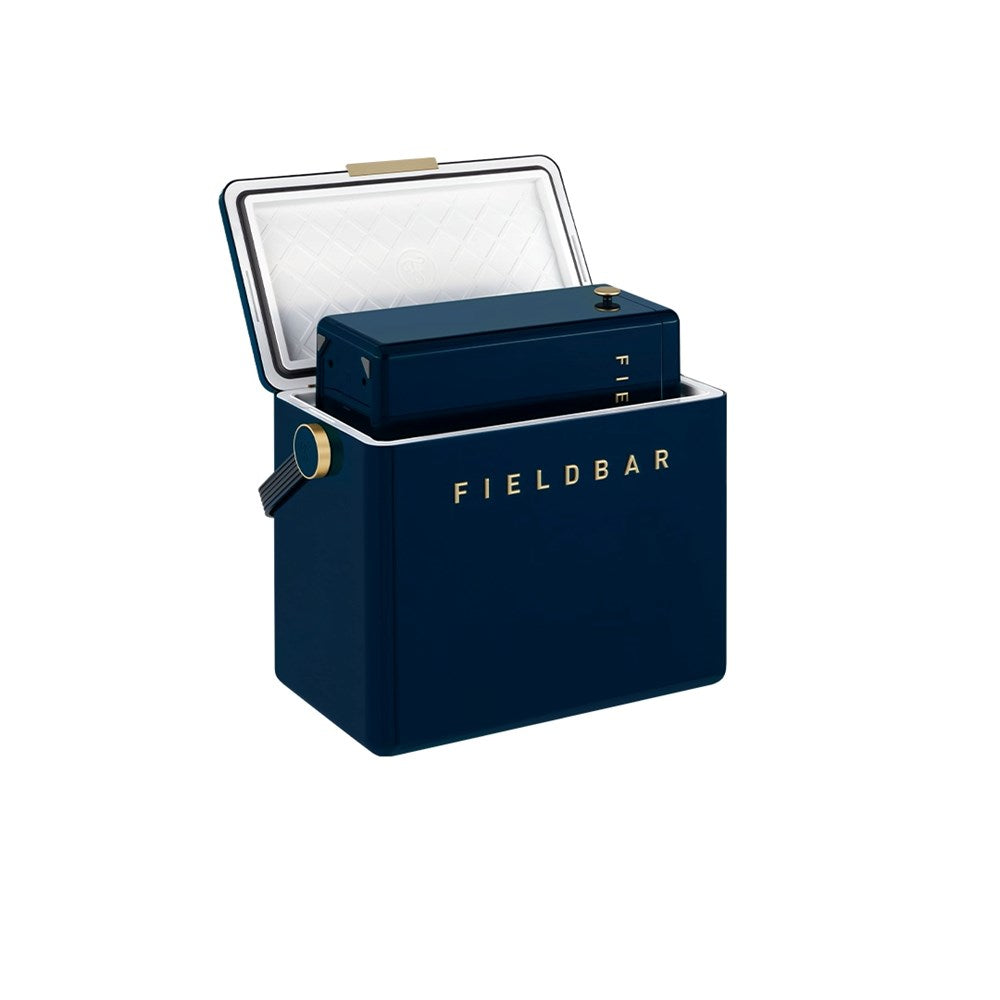 Fieldbar Hard Cooler Gin Trunk, 24L, Sea Boat Blue