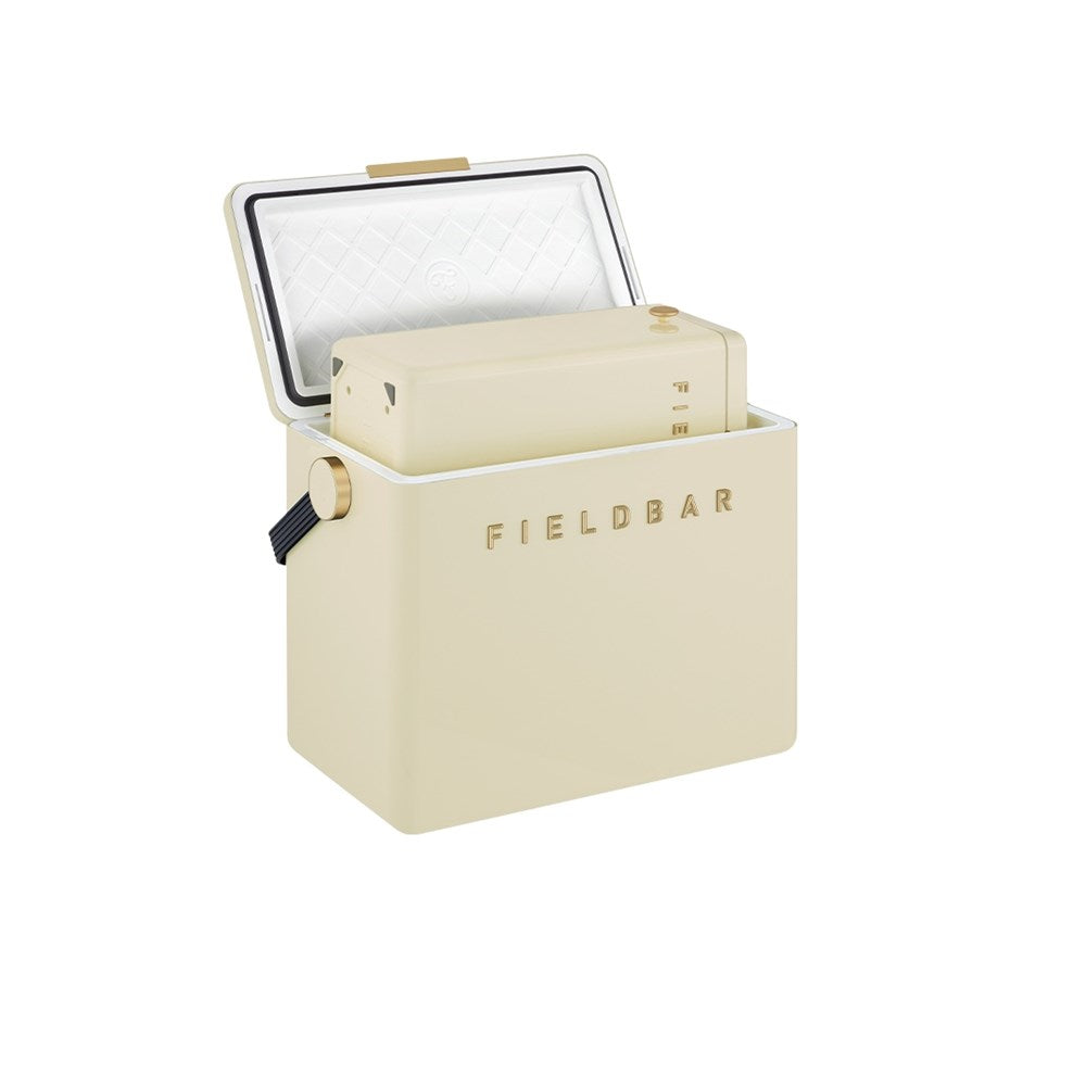 Fieldbar Hard Cooler Gin Trunk, 24L, Safari White