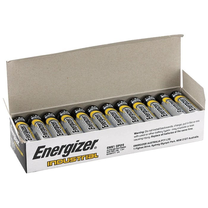 Energizer AA Battery Industrial EN91, 24pcs
