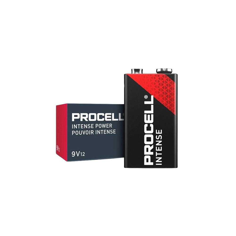 Procell Battery Intense Power PX1604, 9V, 12pcs
