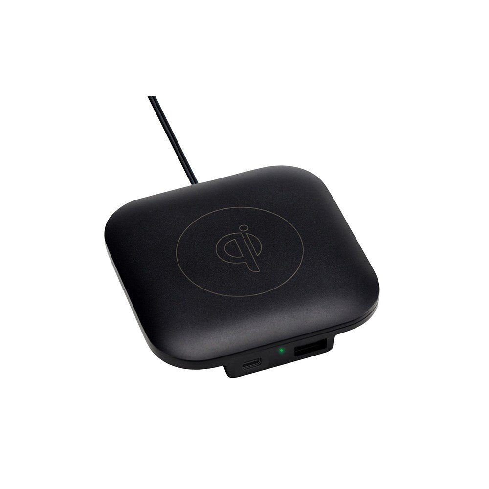 Homtime Wireless Charge Pad, with 2 USB Ports, Mobile Compatible