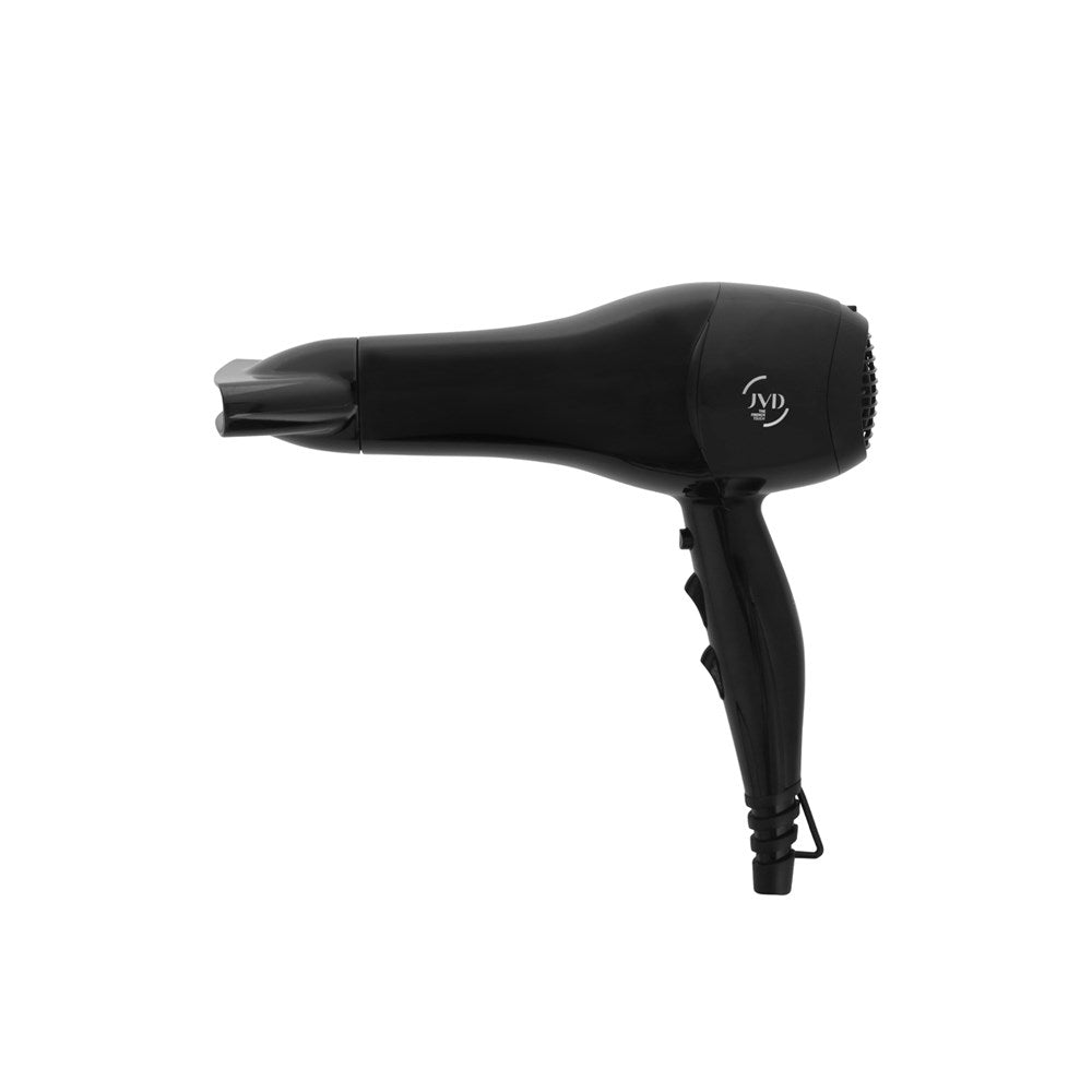 JVD Hair Dryer Amor, 1800W, DC Motor, Straight Cord, Black