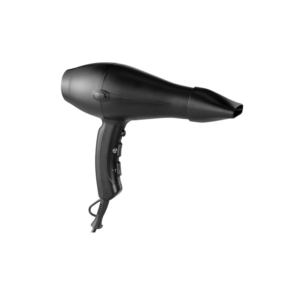 JVD Hair Dryer Ibiza 1800-2000W, AC Motor, Curly Cord, Matt Black