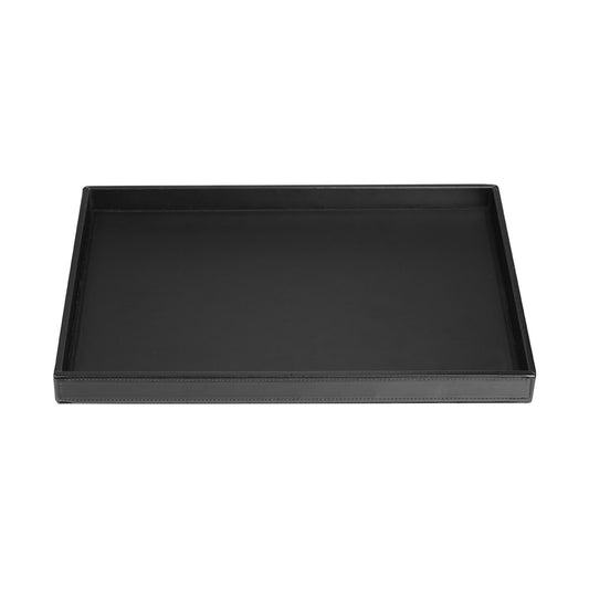 JVD Welcome Tray Charme, 290x400x32mm, Black Leatherette