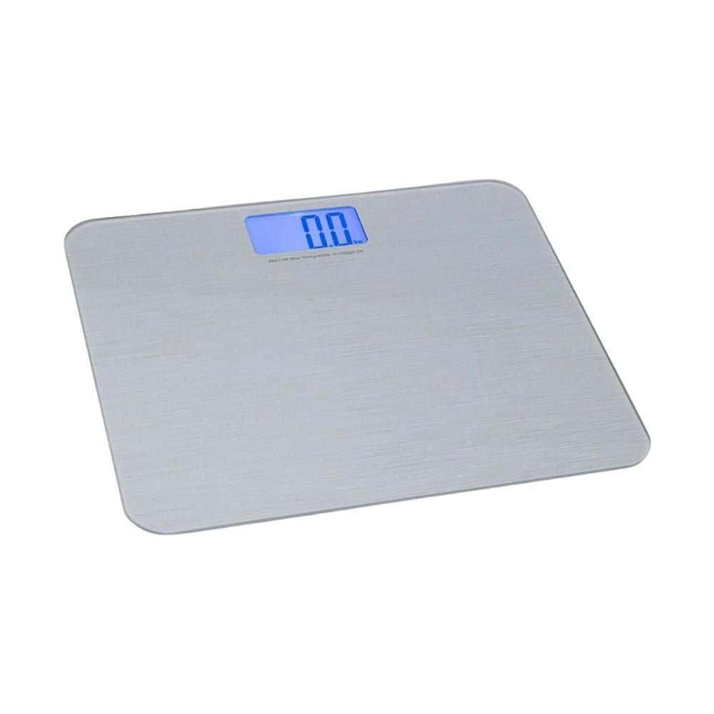 JVD Digital Scale Elan, Battery Operated (Excluded), Silver