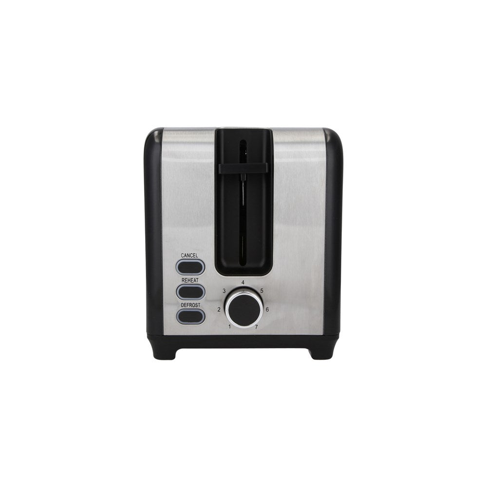 JVD 2-Slice Toaster Sahara, 780-930W, Black