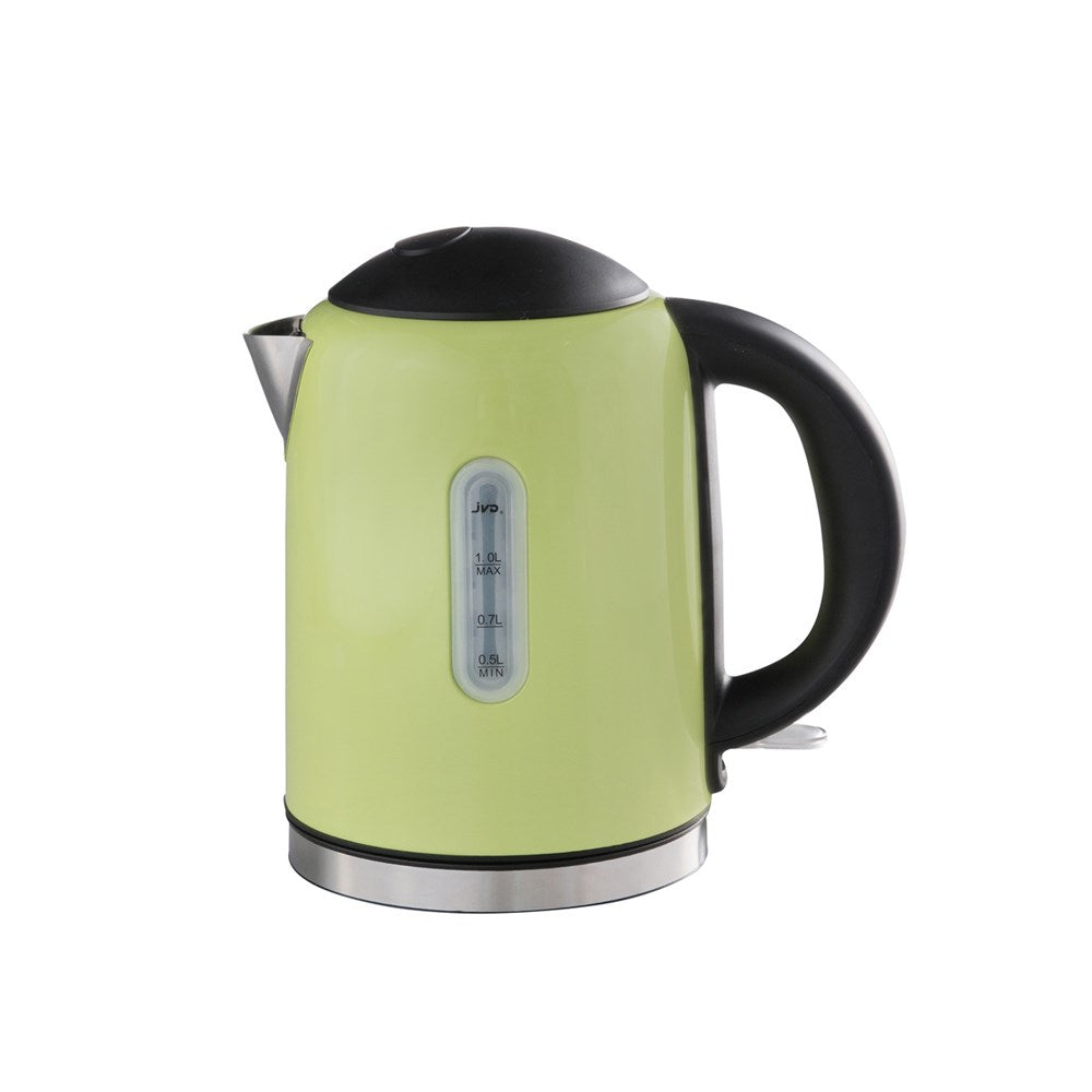 JVD Kettle Modus Vivendi Gaia, 1L, Single Wall, 1500W, Olive Green