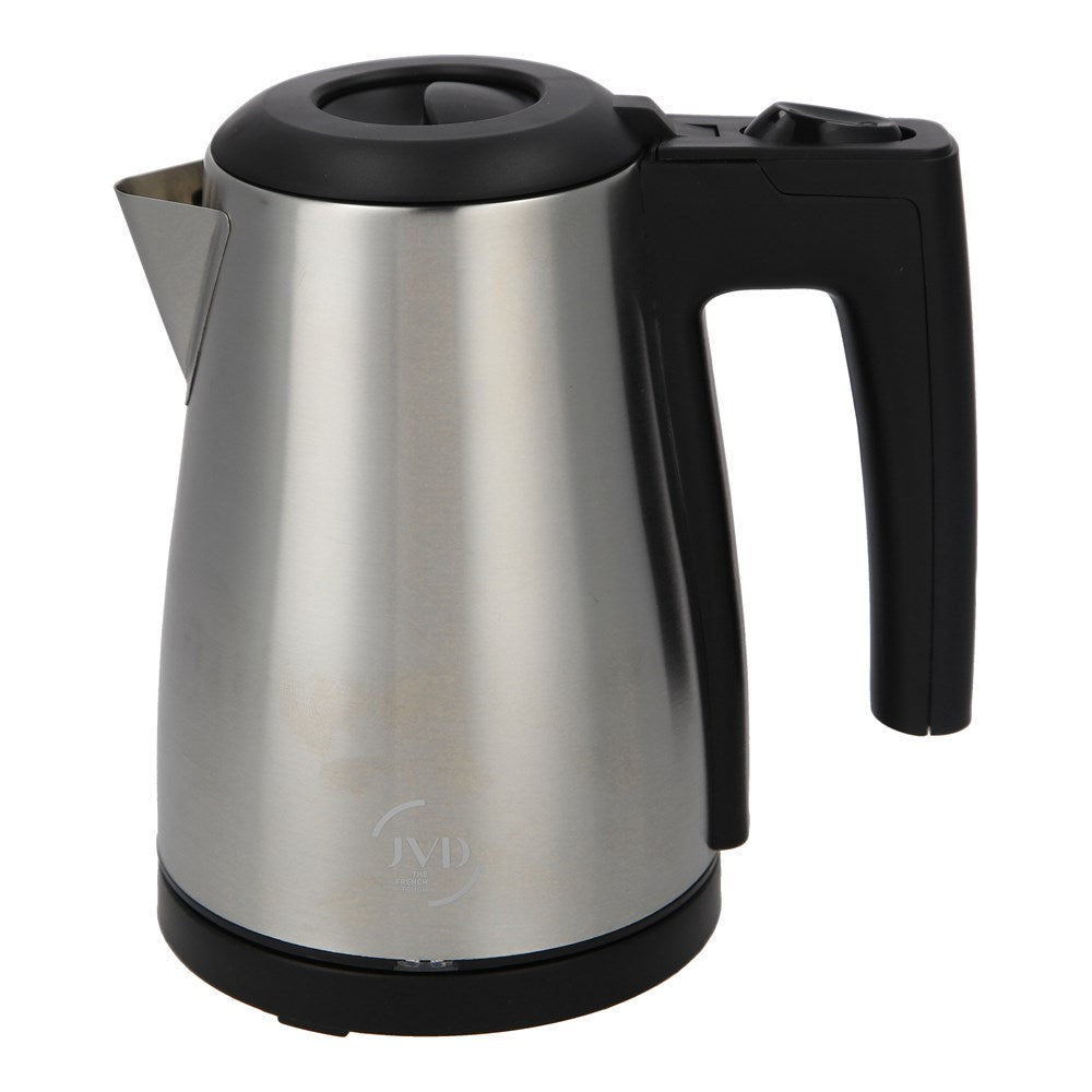 JVD Kettle Marquise, 0.6L, Single Wall, 1000W, Matt Stainless Steel
