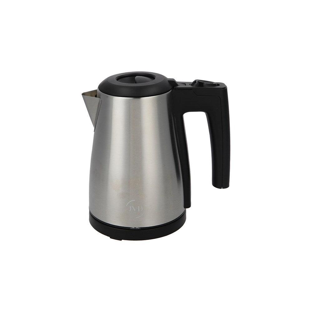 JVD Kettle Marquise, 0.6L, Single Wall, 1000W, Matt Stainless Steel