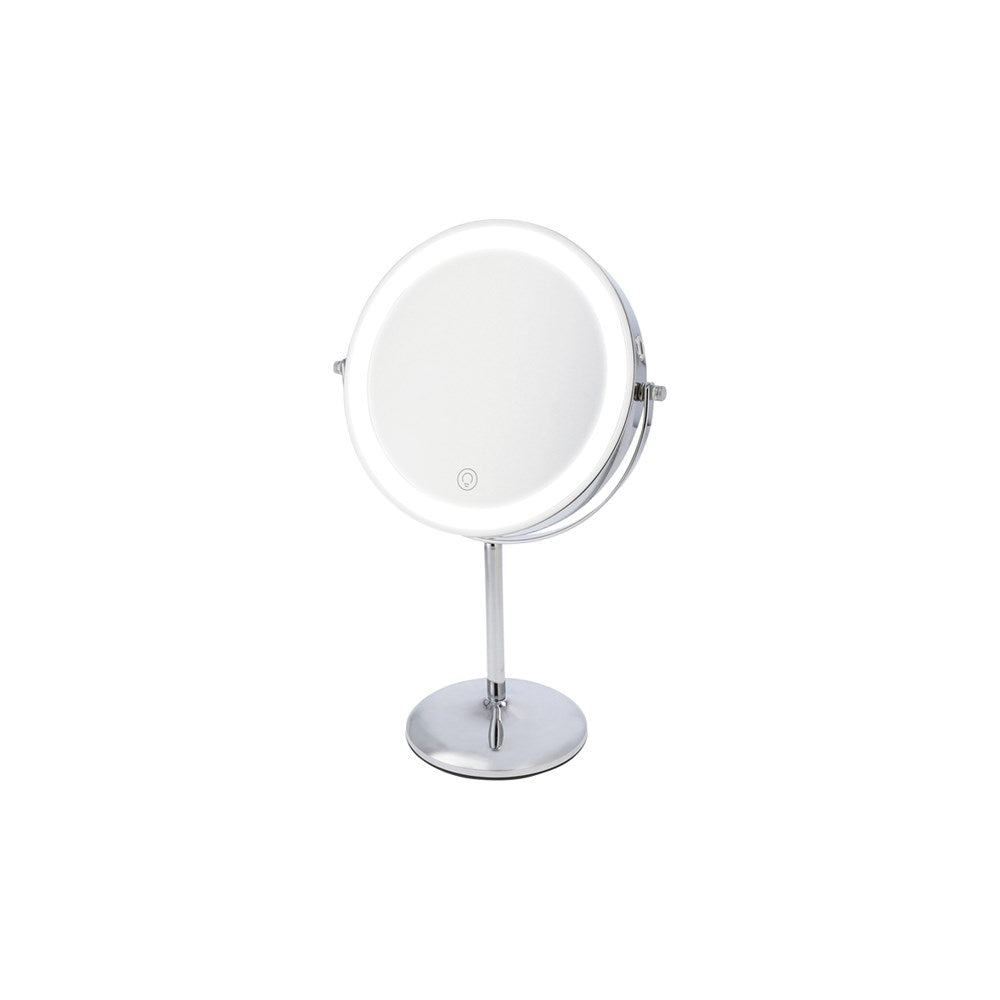 JVD Desktop Mirror Evoque, LED, 1X/3X, 230mm, Chrome