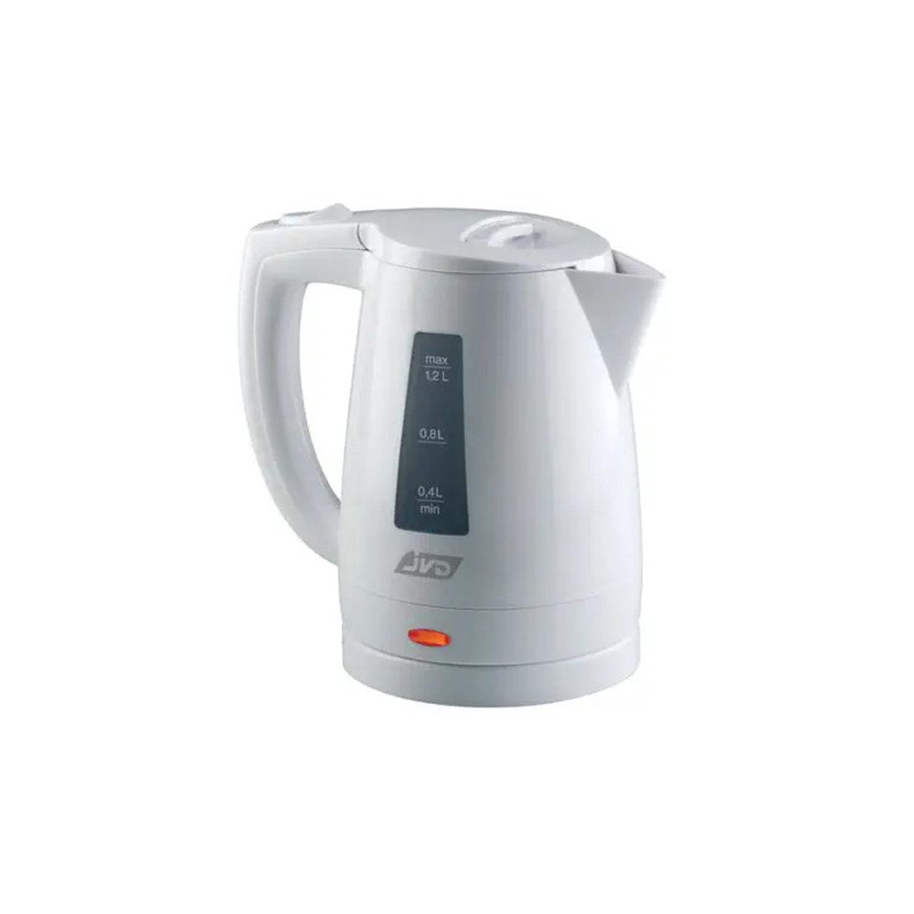 JVD Kettle Zenith, 0.8L, Single Wall, 1250W, White