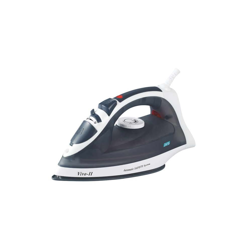 JVD Steam Iron Vivo II, 2000W, Auto-Power Off, Smoke Grey