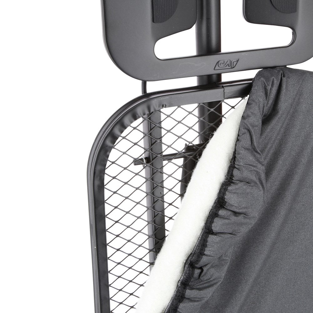 JVD Ironing Board Cover Prestige, 10mm Single-Sided, Black