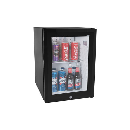 JVD Minibar Silent Compressor, 30L, Lockable Glass Door