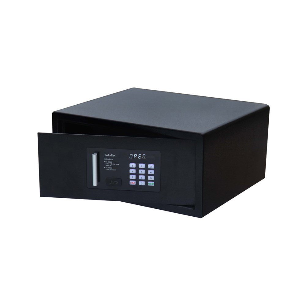 JVD Electronic Safe Custodian Plus, Fits 15" Laptop, Swing Door