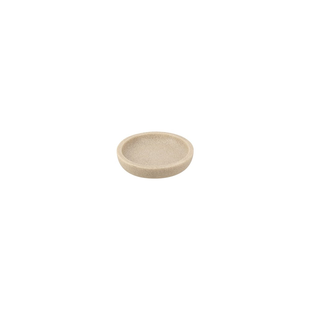 JVD Soap Dish Savanna, Round, Sandstone Finish