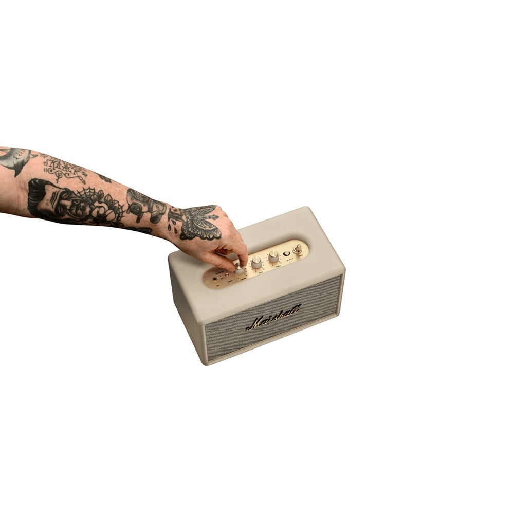 Marshall Bluetooth Speaker Acton III, Equaliser Knobs, Cream