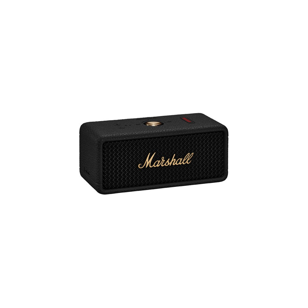 Marshall Bluetooth Speaker Emberton III, Waterproof, Mic, Black/Brass
