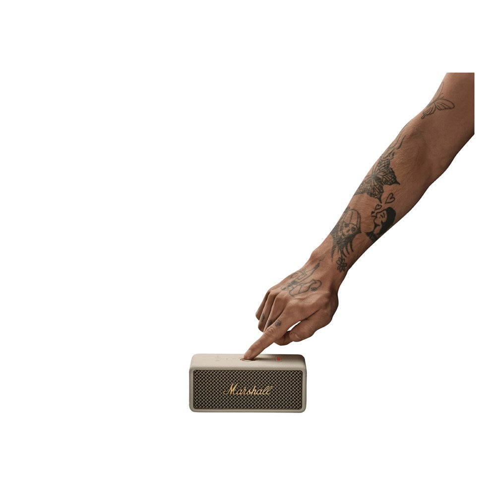 Marshall Bluetooth Speaker Emberton III, Waterproof, Mic, Cream