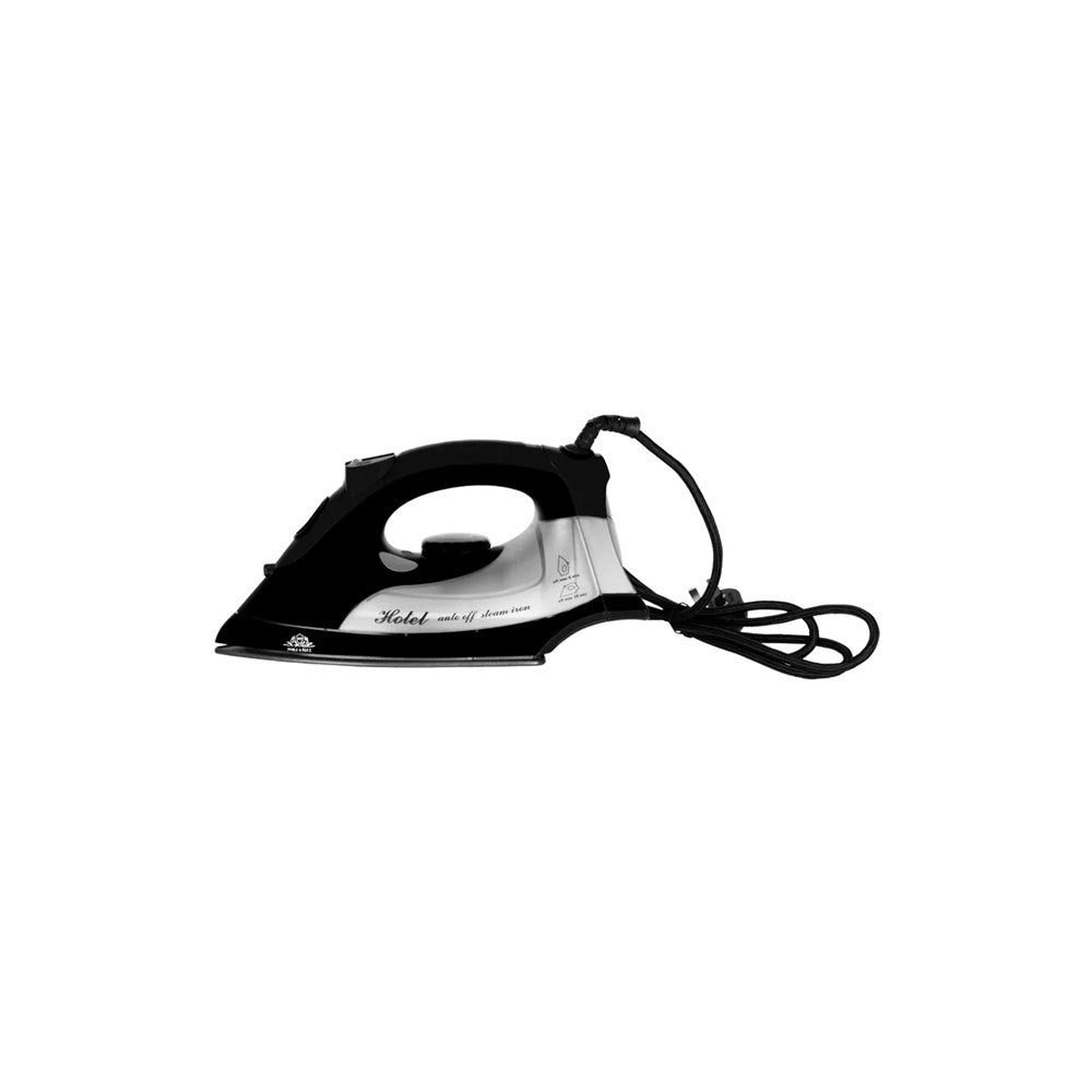 Noble & Price Steam Iron, 1600W, Auto-Power Off, Black