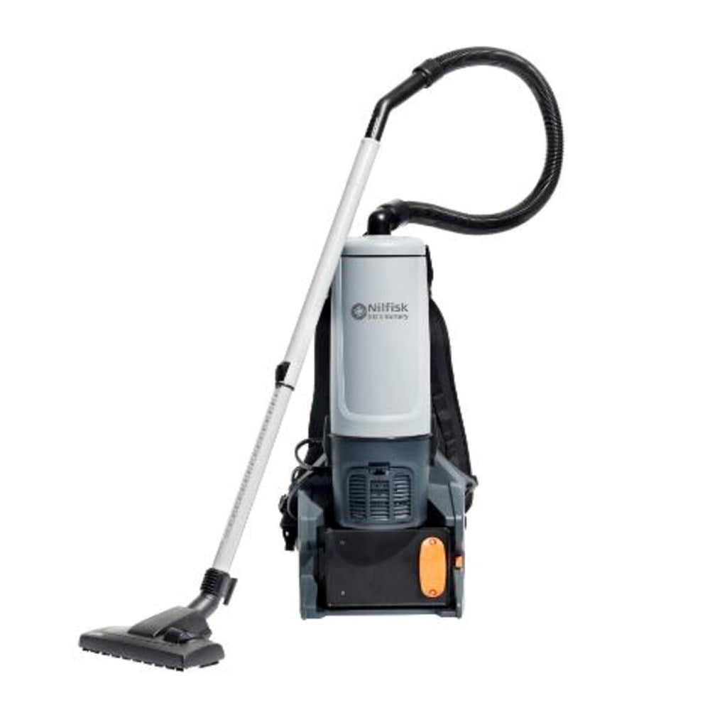 Nilfisk Dry Backpack Vacuum GD5 Battery, 650W, 5L, 30-60min Battery