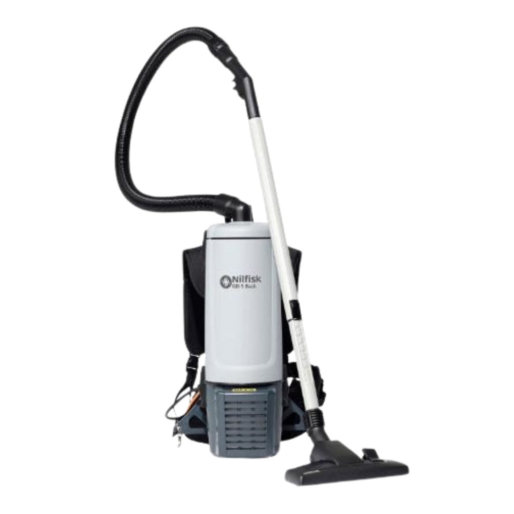 Nilfisk Dry Backpack Vacuum GD5 HEPA, 1300W, 5L, 15m Cable