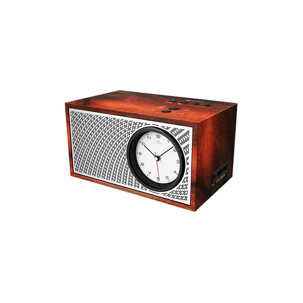 Oliver Hemming Bluetooth Alarm Speaker Songbird Downtown, Ebony