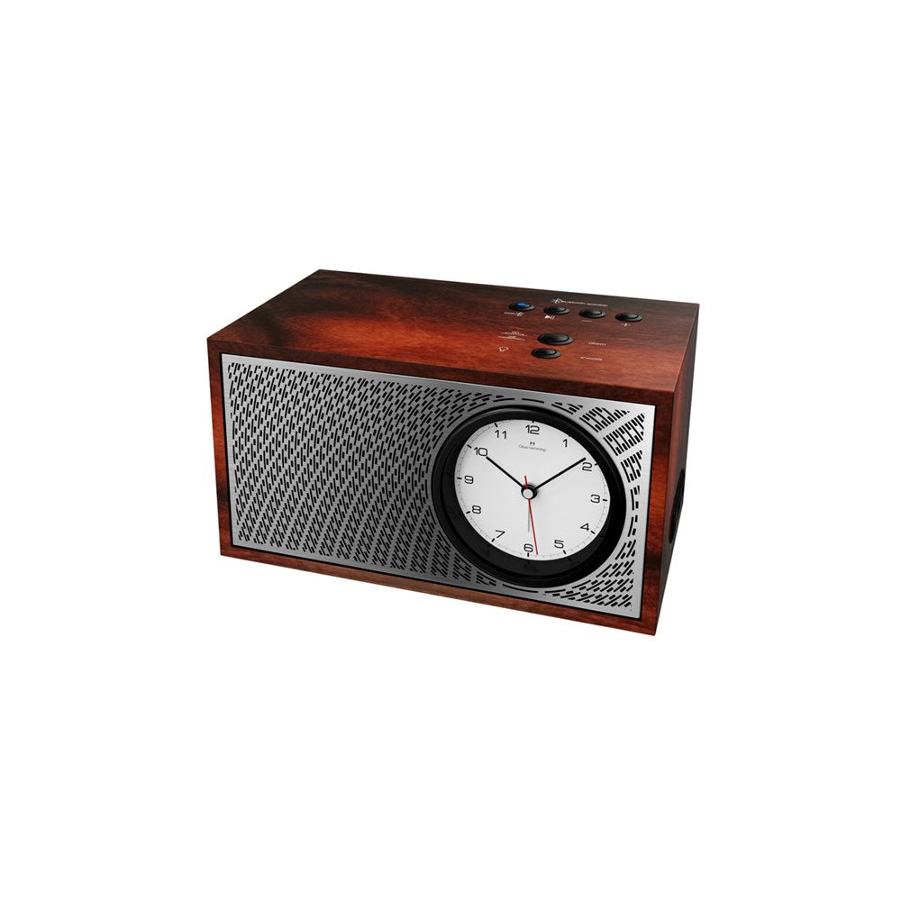 Oliver Hemming Bluetooth Alarm Speaker Songbird Downtown, Ebony