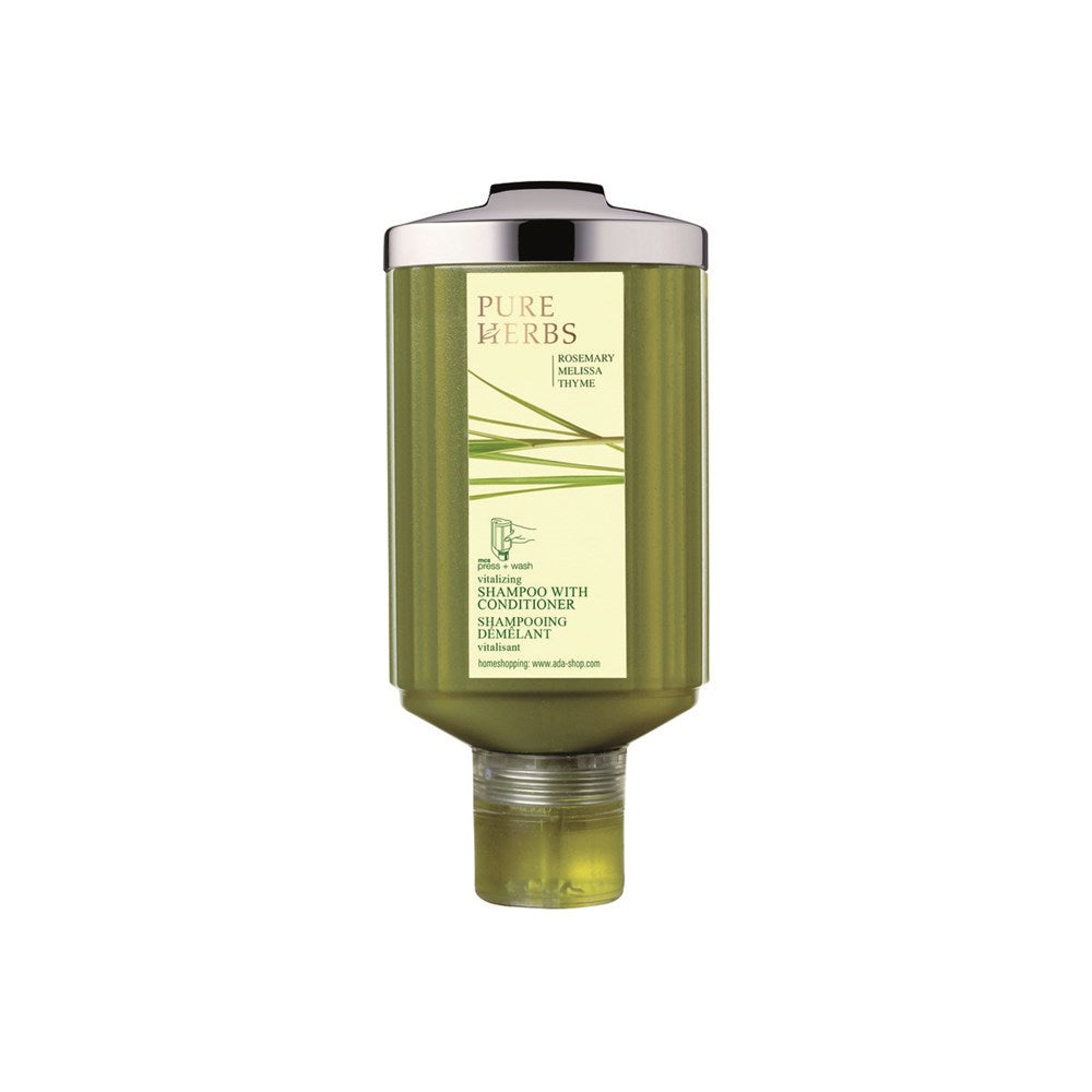 Pure Herbs Conditioning Shampoo in Press + Wash Dispenser, 300ml