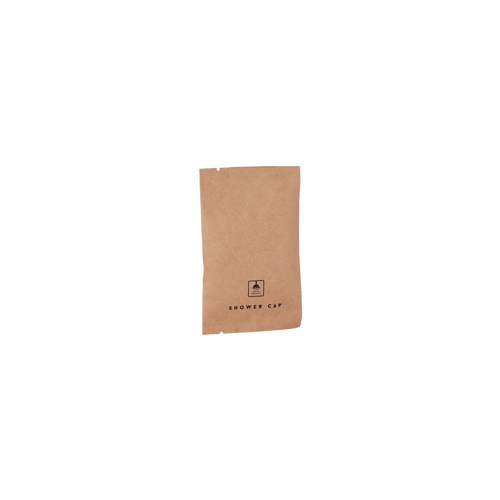 Planet Positive Biodegradable Shower Cap, Kraft Sachet