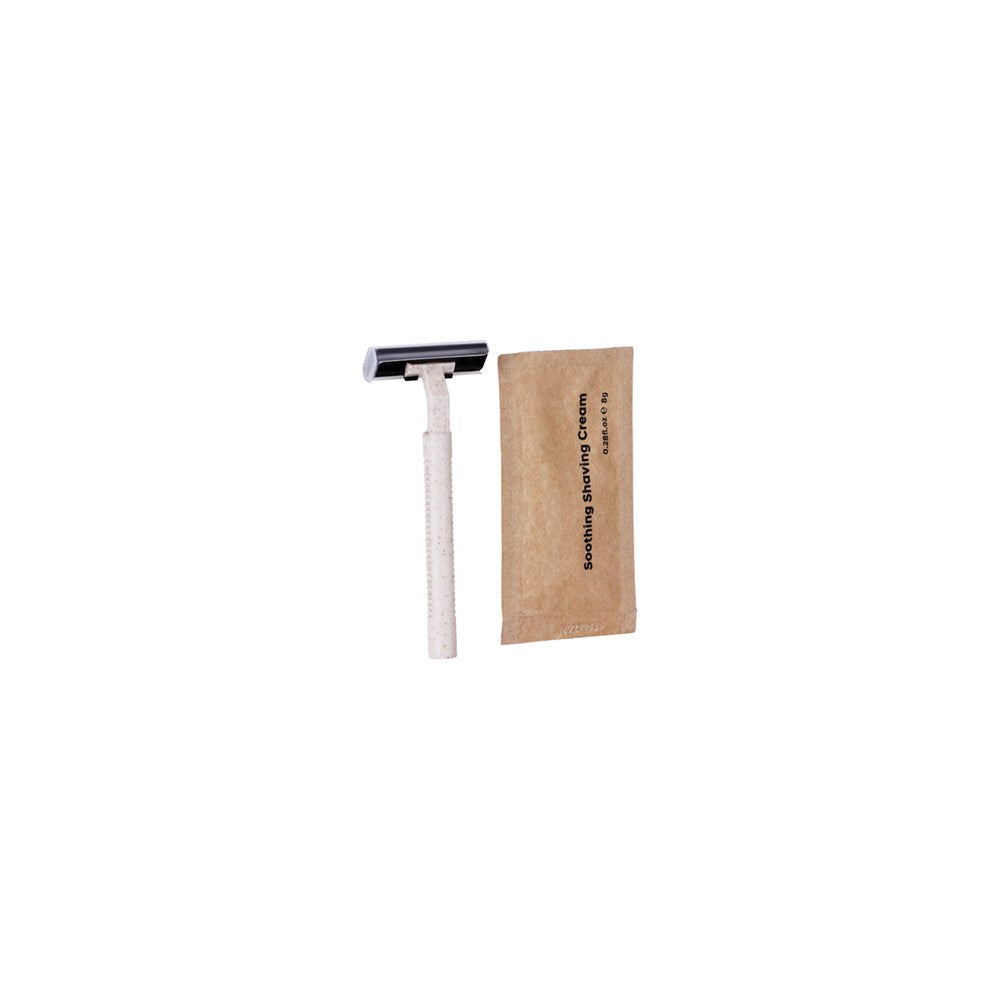 Planet Positive Biodegradable Shaving Kit, Kraft Sachet