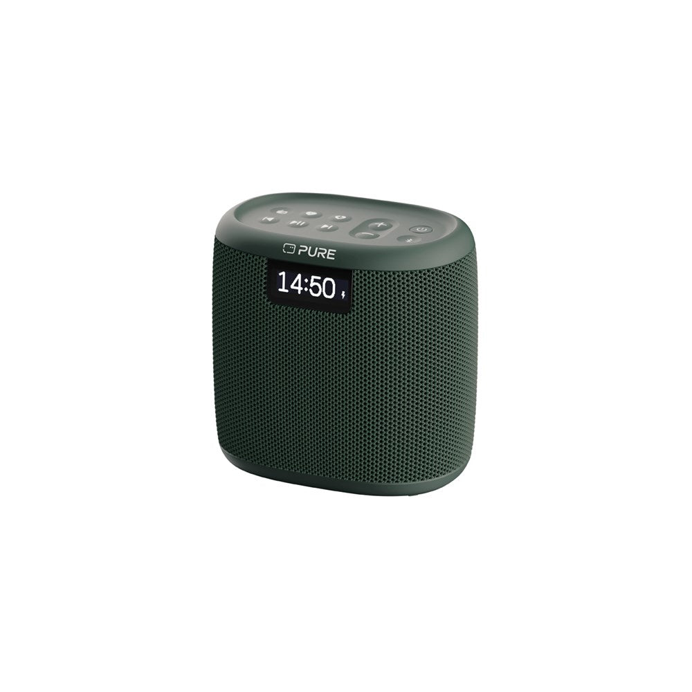 Pure Bluetooth Radio Speaker Woodland Mini, Waterproof, Green