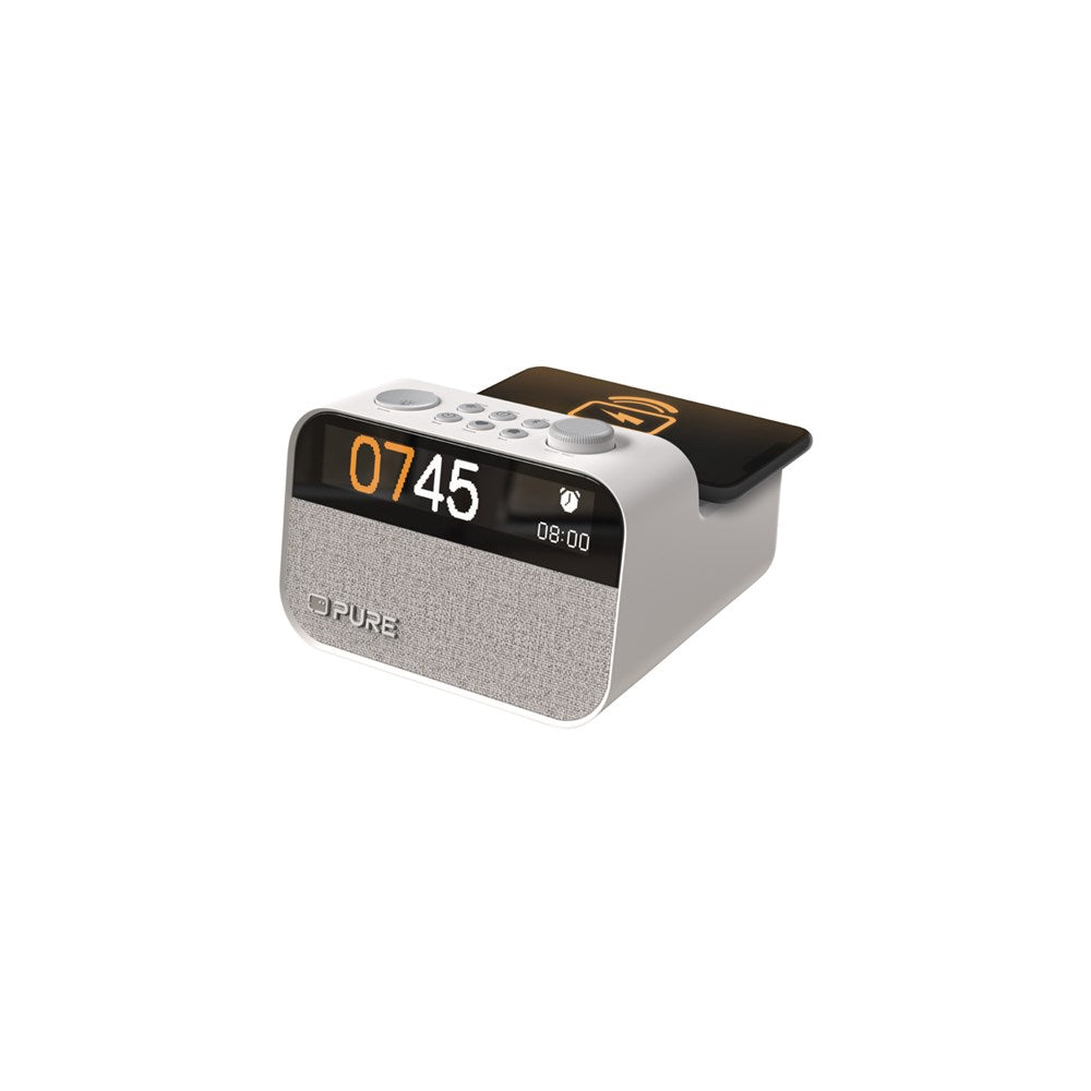 Pure Bluetooth Radio Alarm Moment Charge, Wireless Charger, Black