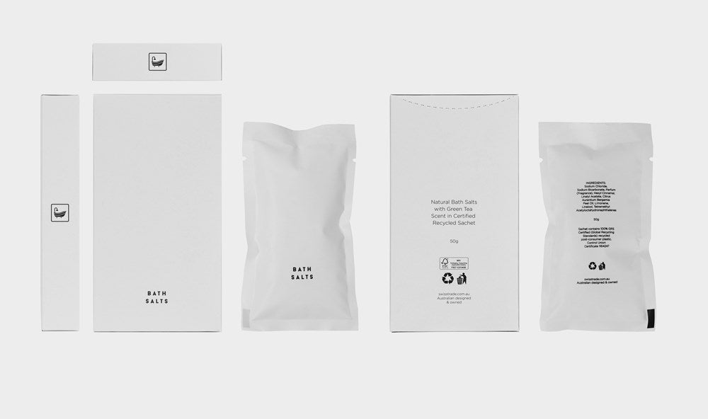 Pure White Bath Salts, 50g