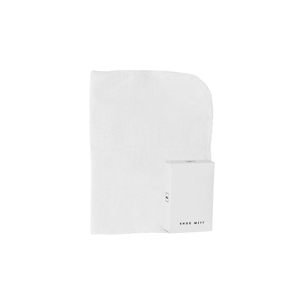 Pure White Shoe Mitt, White Box