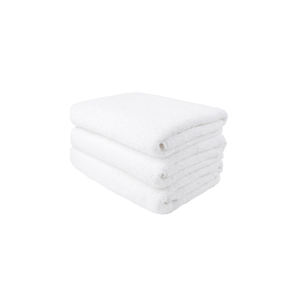 Simba Hand Towel Deluxe, 100% Combed Cotton, 650gsm, White