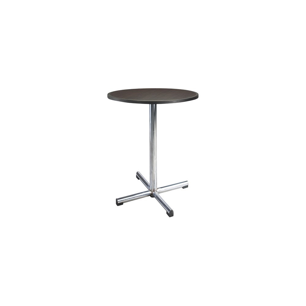 SKS Round Cocktail Table, 760mm, Dark Brown Laminated
