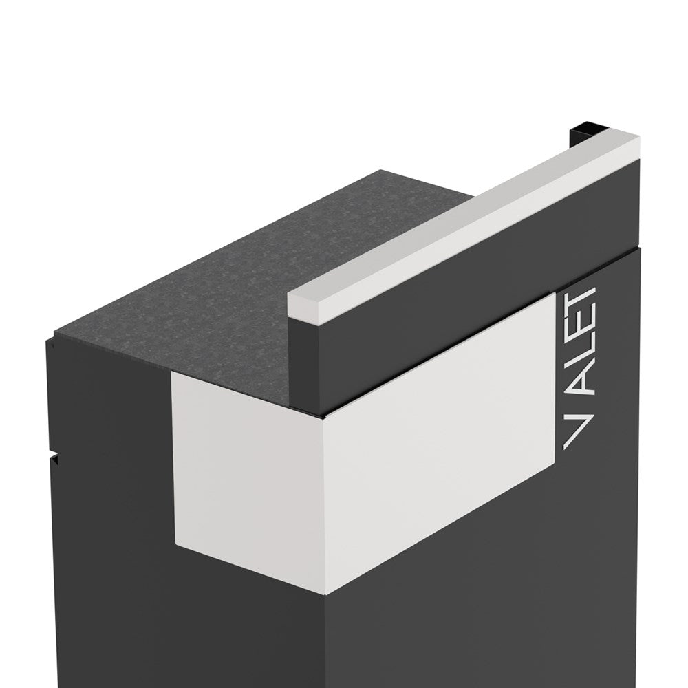 SKS Valet Podium TENAZ, 50 Numbered Key Slots, Black/White